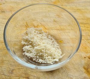 Grated Parmigiano Reggiano cheese