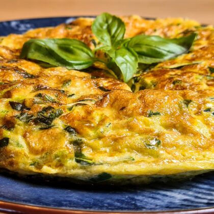 Courgettes Omelette