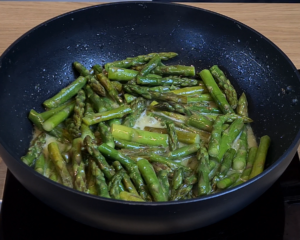 Sauté the Asparagus