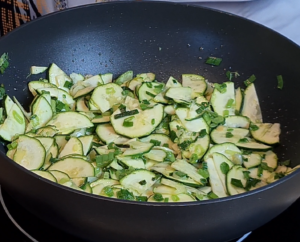 Sauté Courgettes