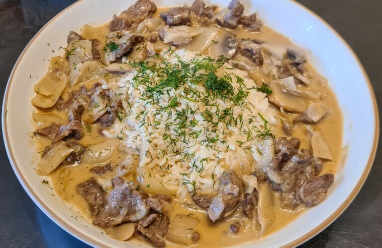 Beef Stroganoff