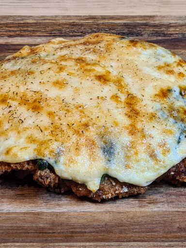 Gratin Bechamel Schnitzel