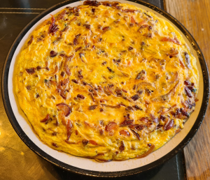 Beet Stems Omelette