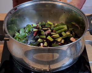 Boil malbec with vegetables