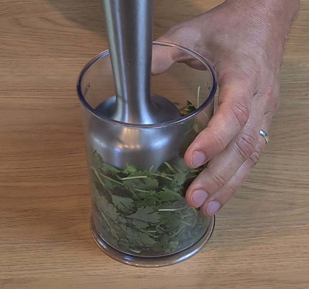 Coriander Cream Sauce. Everything To Taste