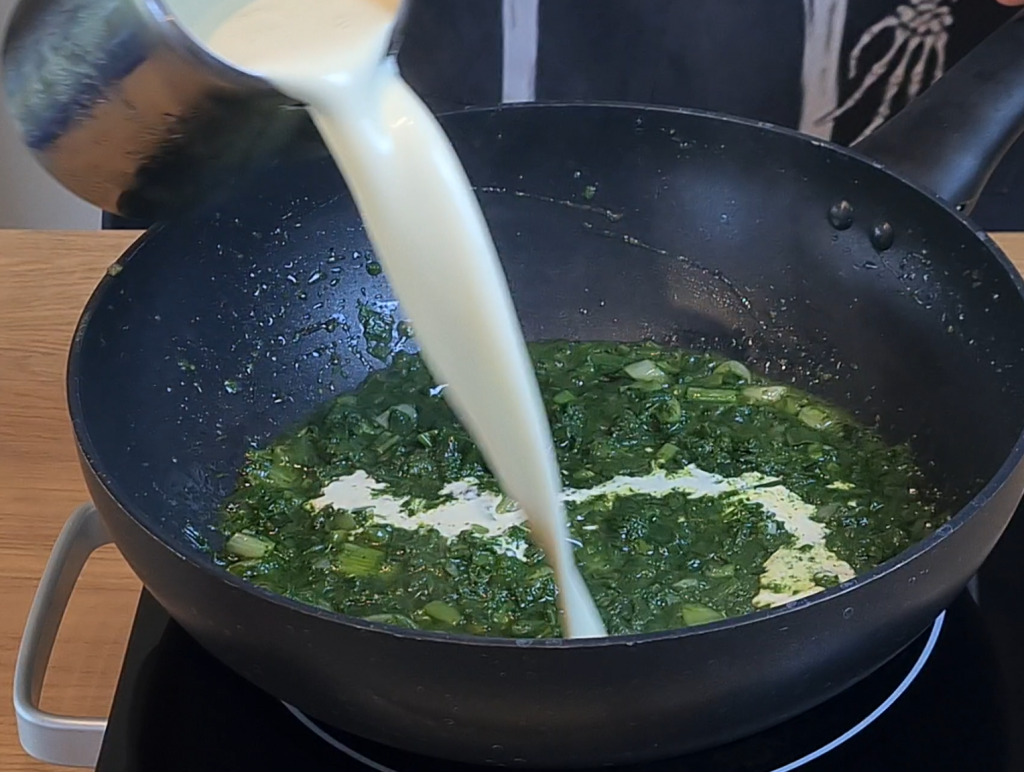 Coriander Cream Sauce. Everything To Taste
