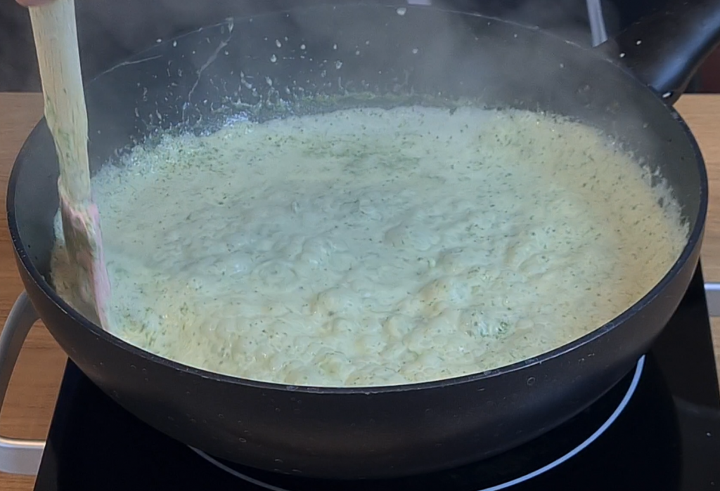 Coriander Cream Sauce. Everything To Taste