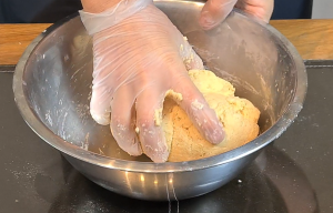 Knead dough