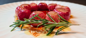 Sherry Glazed Radishes