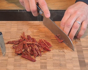 Cut Dried Tomato