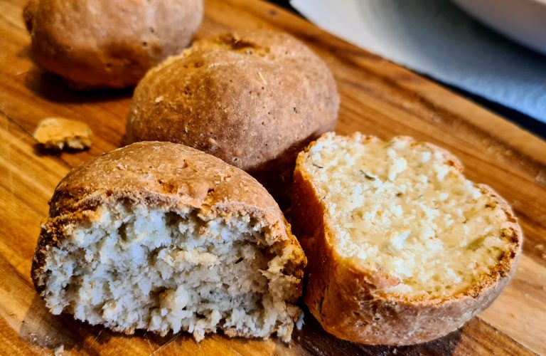 Oregano and Garlic Bread