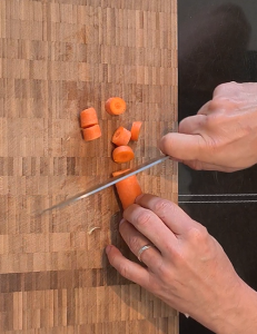 Cut carrot