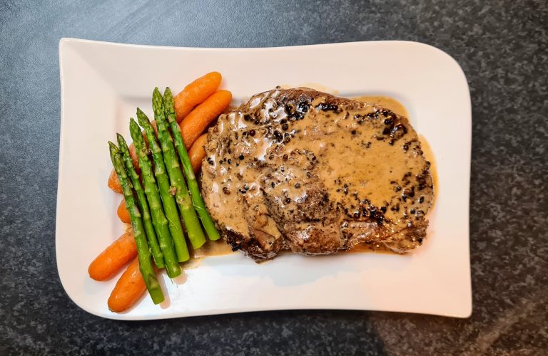 Steak au poivre