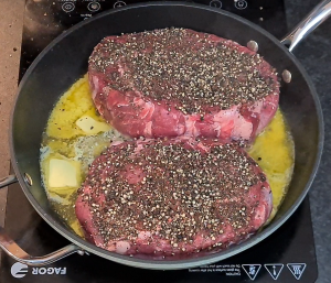 Steak au poivre