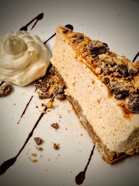 Baileys & Dulce De Leche Cheesecake