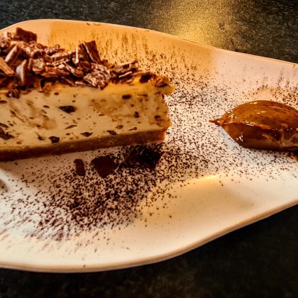 Baileys & Dulce De Leche Cheesecake