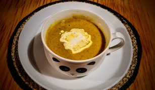 Carrot & Coriander Soup.