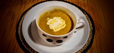 Carrot & Coriander Soup.