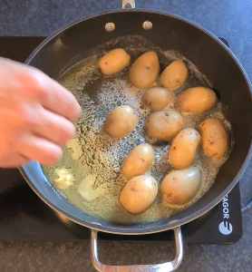 Creamy Baby Potatoes