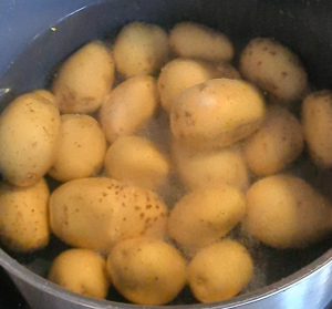Creamy Baby Potatoes