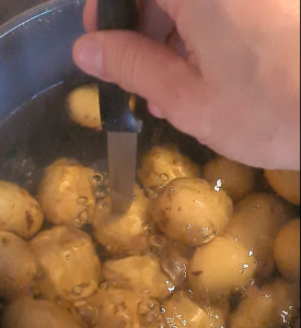 Creamy Baby Potatoes