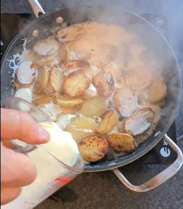 Creamy Baby Potatoes