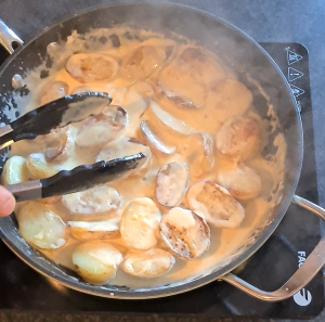 Creamy Baby Potatoes