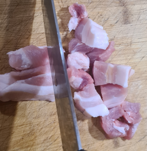 Lentils Stew Pork Belly