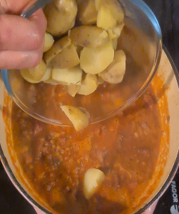 Lentils Stew Potato