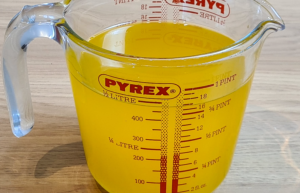 Clarified butter.