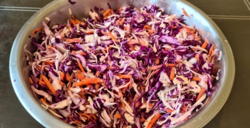 Coleslaw no sauce