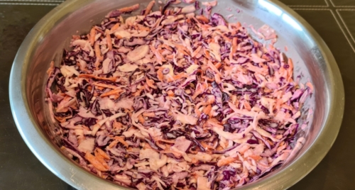 Coleslaw ready