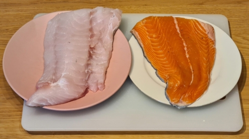 Cod and Pink Salmon