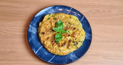 Courgettes Omelette