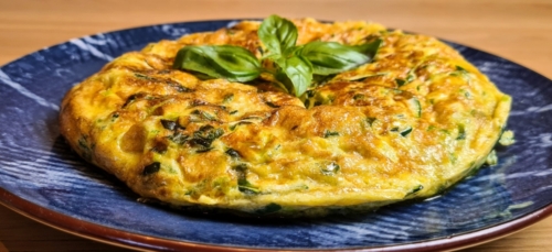 Courgettes Omelette