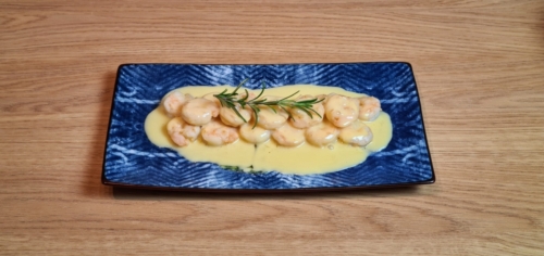 Beurre Blanc Served