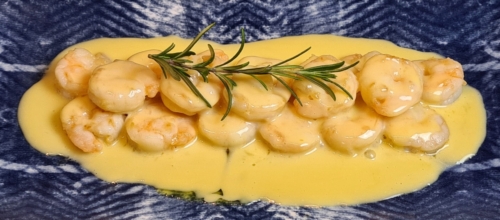 King Prawns Beurre Blanc