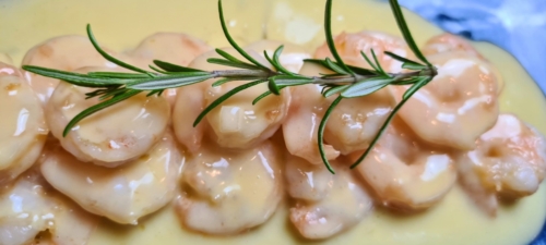 King Prawns Beurre Blanc