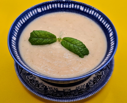 Cauliflower  Pear Soup