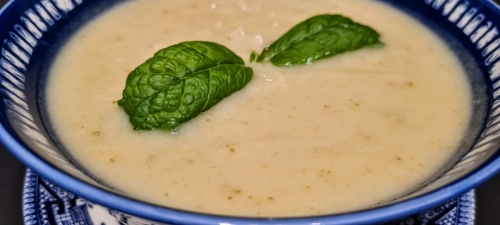 Cauliflower  Pear Soup