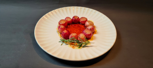 Sherry Glazed Radishes