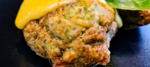 Broccoli  Sardo Cheese Croquettes