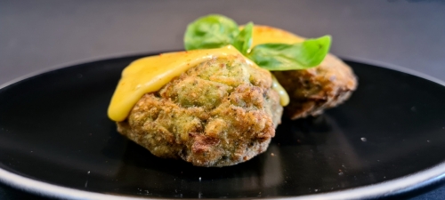 Broccoli  Sardo Cheese Croquettes