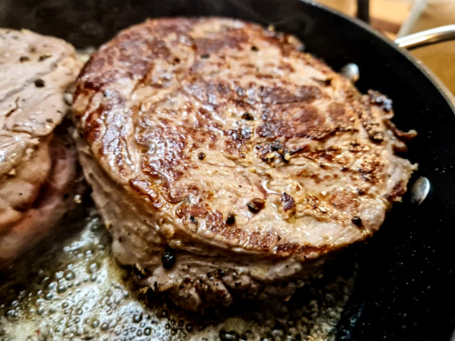 Steak au poivre