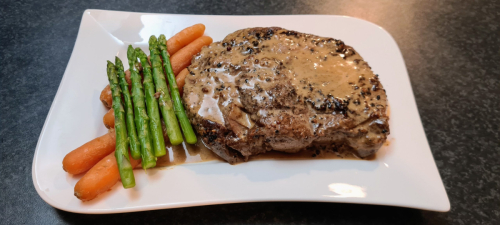 Steak au poivre