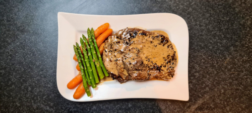 Steak au poivre