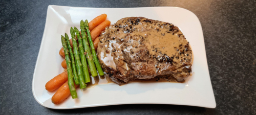 Steak au poivre