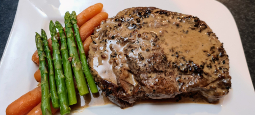 Steak au poivre