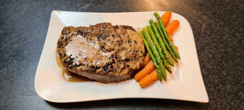 Steak au poivre