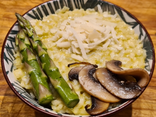 Risotto in a bowl